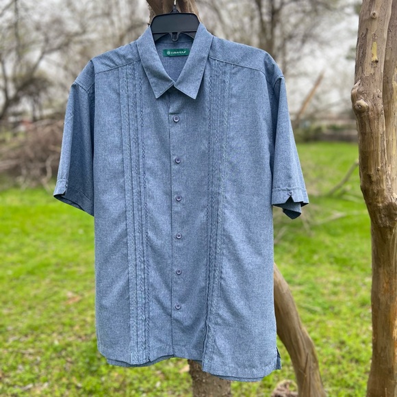 CUBAVERA Mens Dress Shirt - Picture 2 of 6